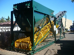 Hopper & conveyor blasted and painted.