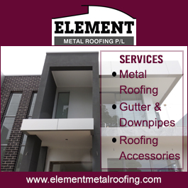 Element Metal Roofing Pty Ltd - Promotion