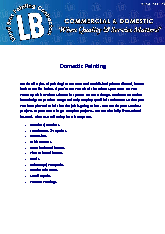 Domestic Painting Information