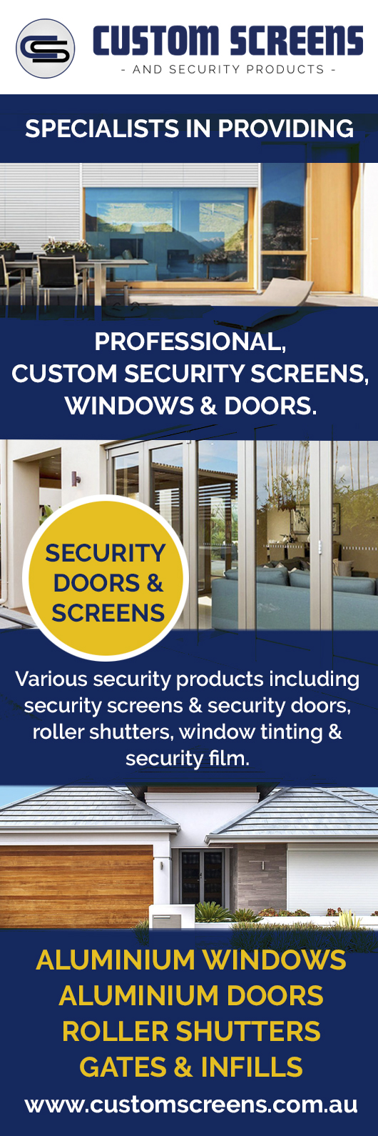 Custom Screens and Security Products - Promotion