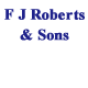 F. J. Roberts &amp; Son - logo