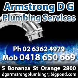 Armstrong D G Plumbing Services - Promotion
