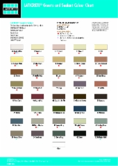 Laticrete Grout Colour Chart
