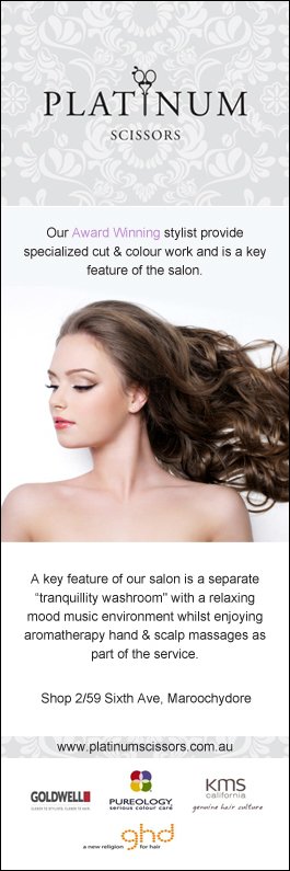 Platinum Scissors. - Promotion