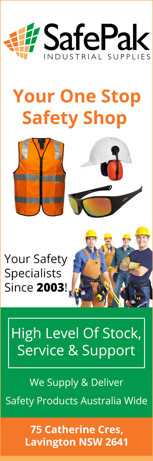 SafePak Industrial Supplies Safety Equipment & Accessories 75