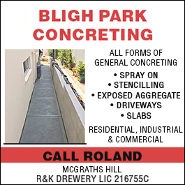 Bligh Park Concreting - Promotion