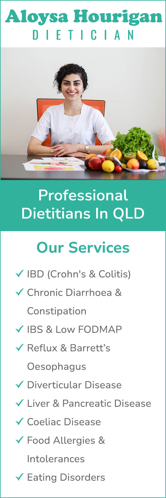Aloysa Hourigan - Dietician - Promotion