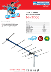 VHF (6-12) 6 Elements