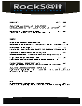 Wine Menu