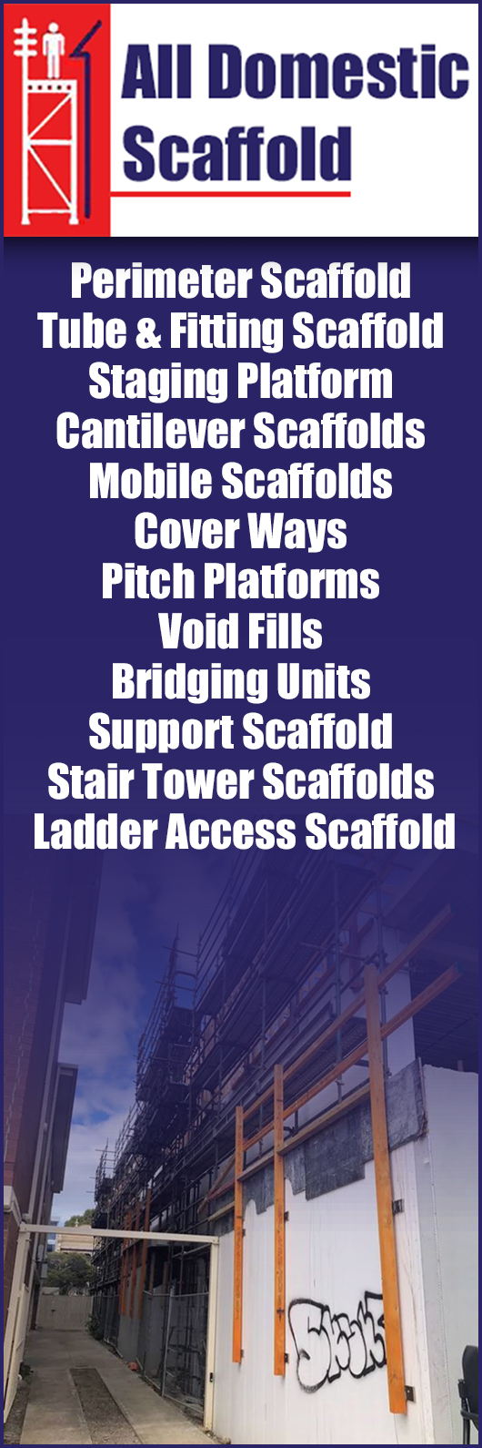 All Domestic Scaffold - Promotion