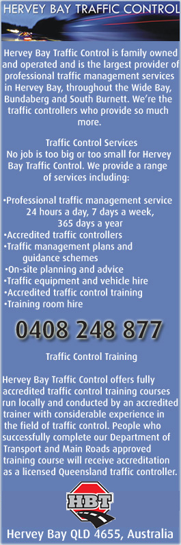 Hervey Bay Traffic Control - HBT - Promotion