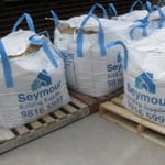 Our 1 tonne bulk bags - we can deliver with our 6 & 12 pallet (Hiab) trucks.