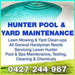 Hunter Pool & Yard Maintenance - Promotion