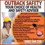 Outback safety your choice of work health and safety adviser 0405 544 358