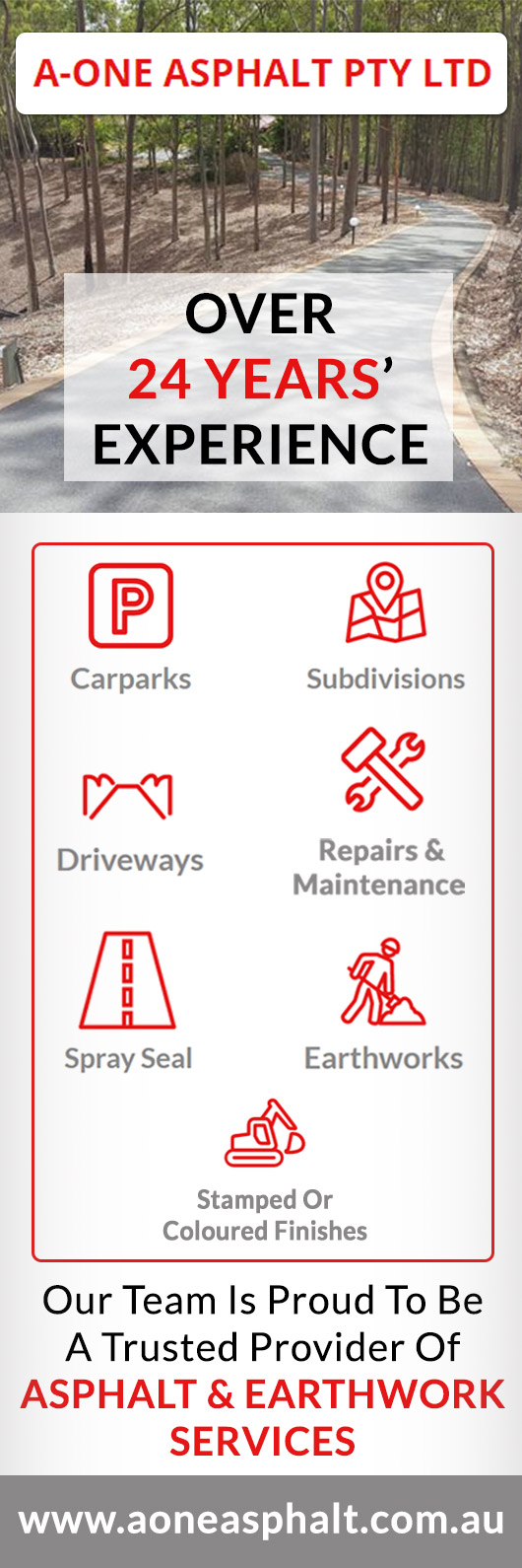 A-One Asphalt Pty Ltd - Promotion