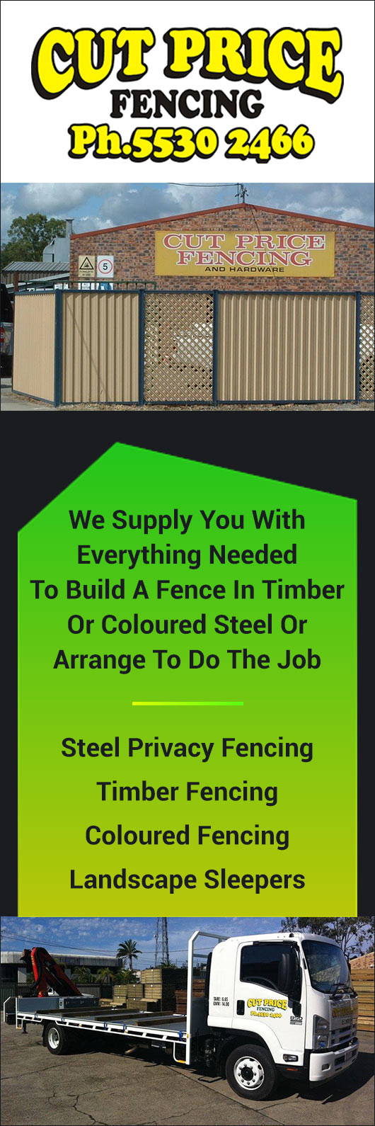 Cut Price Fencing Supplies - Promotion