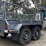 10x5 custom tipper trailer.
