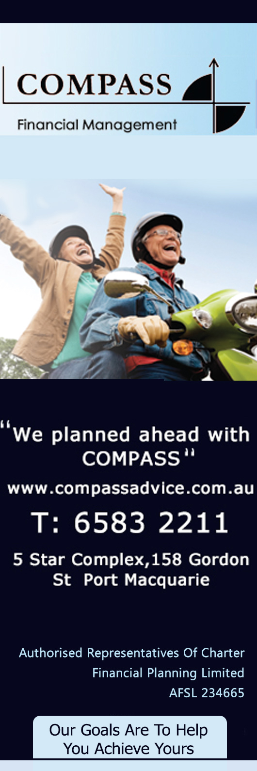 COMPASS Financial Management Financial Planning 5 Star Complex 158