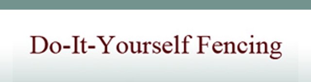 Do It Yourself Fencing - logo