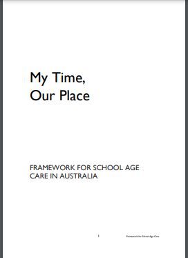 My Time Our Place Framework