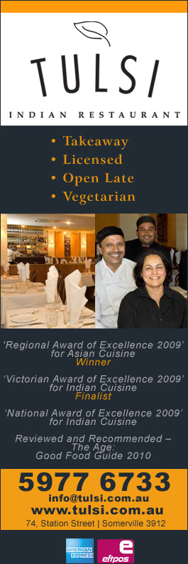 Tulsi Indian Restaurant - Promotion