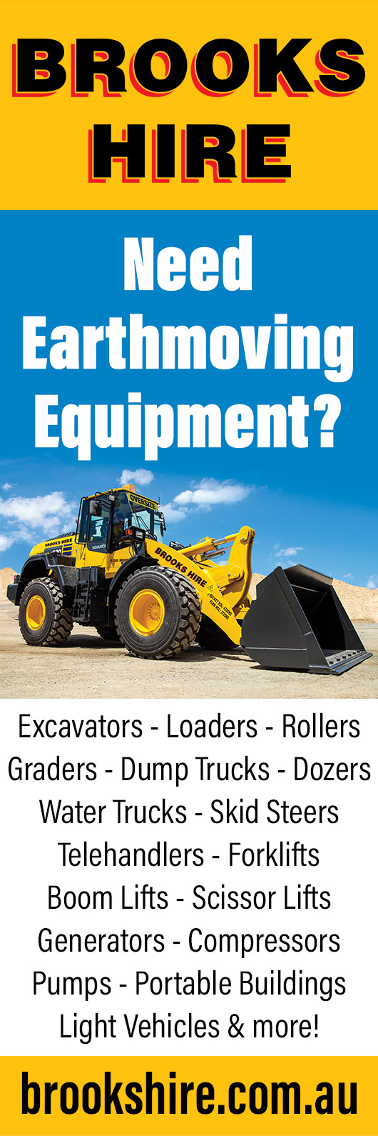 Brooks Hire Service Pty Ltd - Promotion