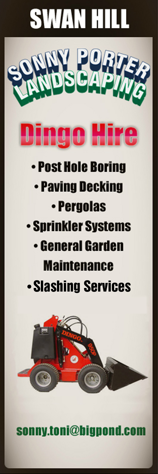 Sonny Porter Landscaping - Promotion