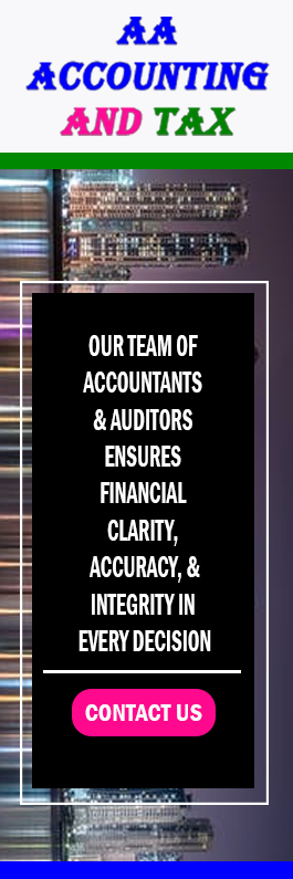 AA Accounting And Tax - Promotion