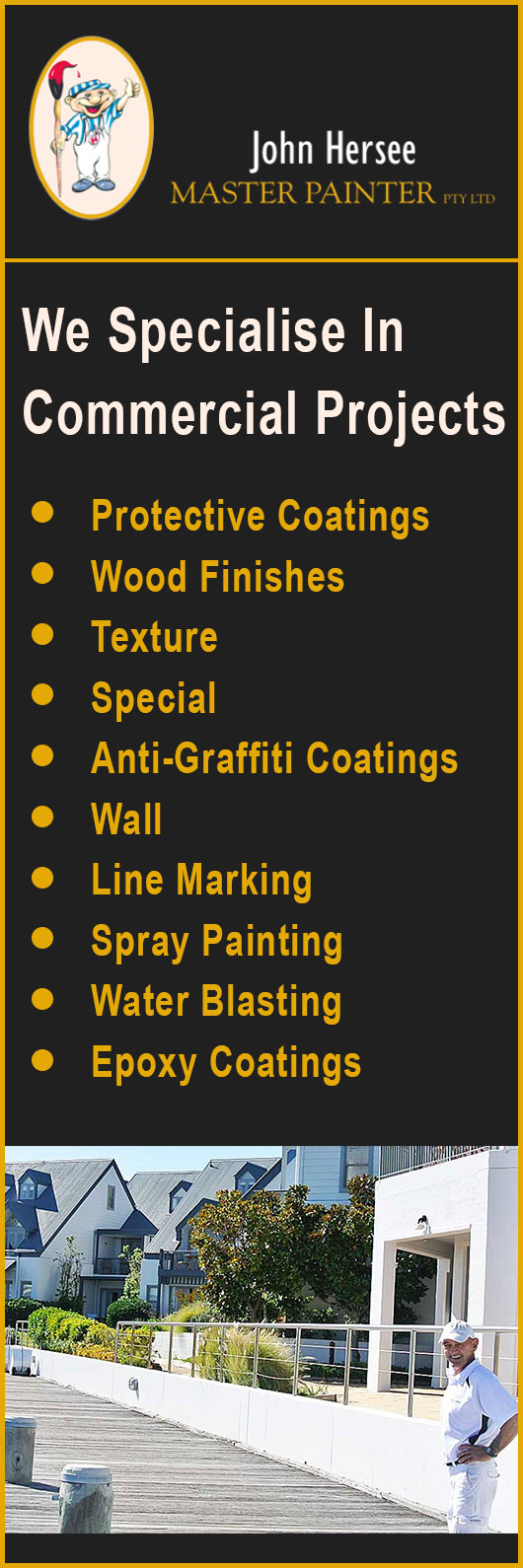 John Hersee Master Painter Pty Ltd - Promotion