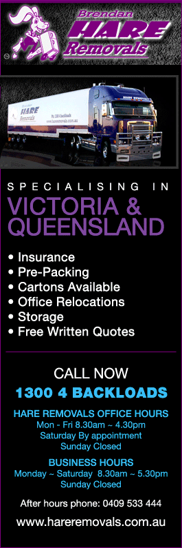Brendan Hare Removals - Promotion