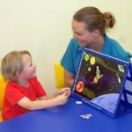 Children have fun while learning to communicate with our speech pathology team