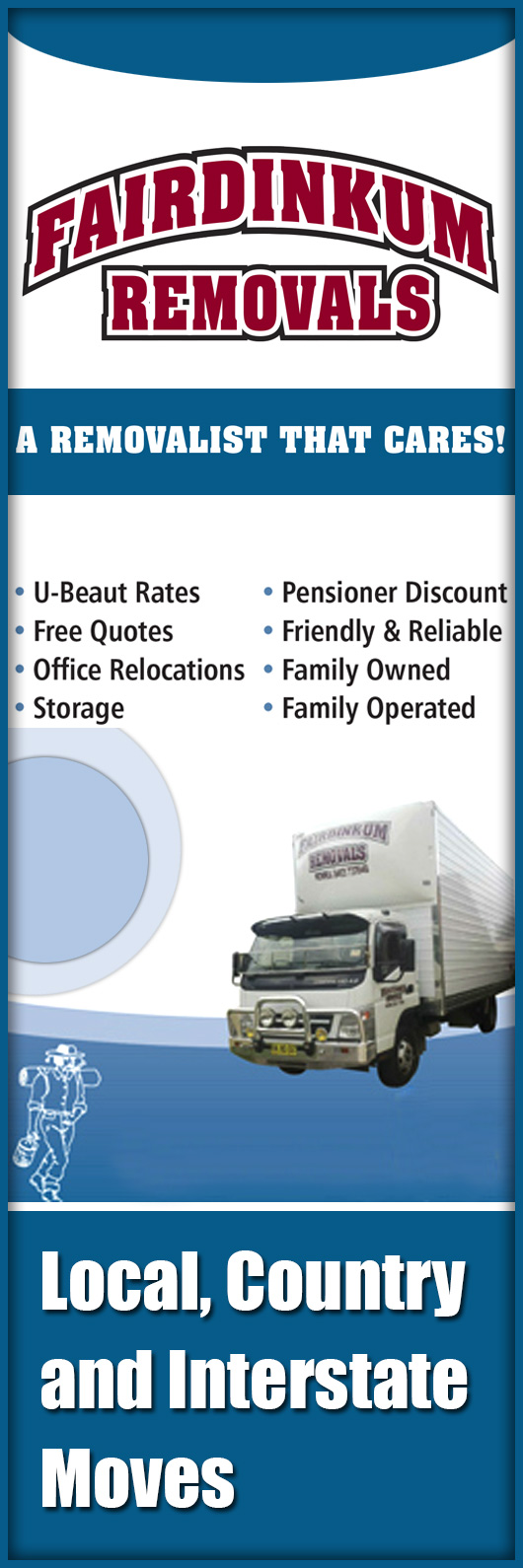 Fair Dinkum Removals - Promotion