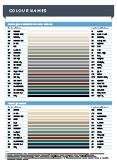 Colour Chart