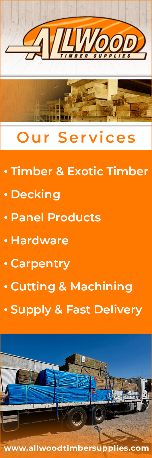 Allwood Timber Supplies - Promotion