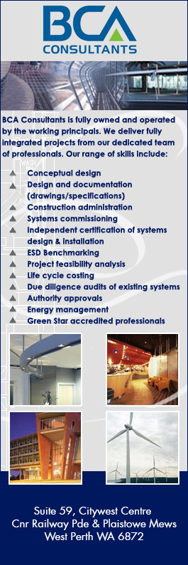 BCA Consultants (WA) Pty Ltd - Promotion