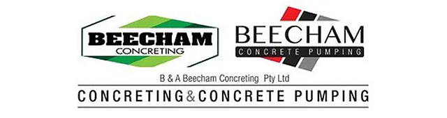 Beecham Concreting and Concrete Pumping - logo