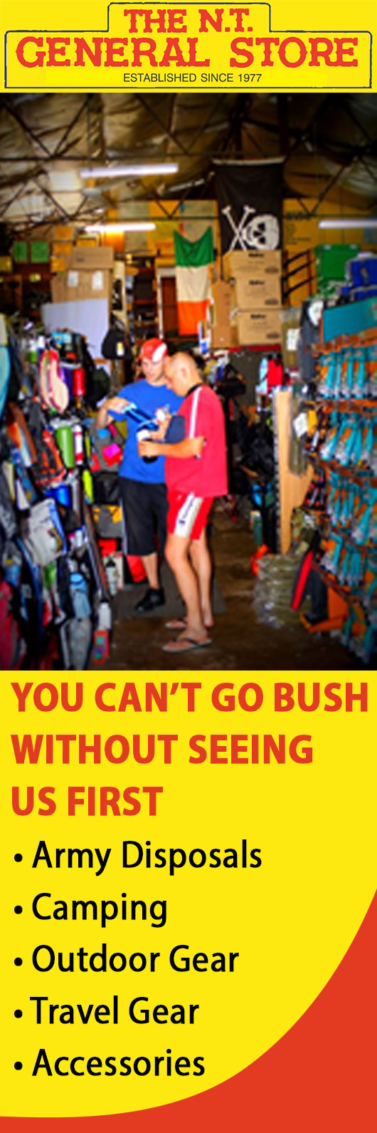 The N.T. General Store - Promotion