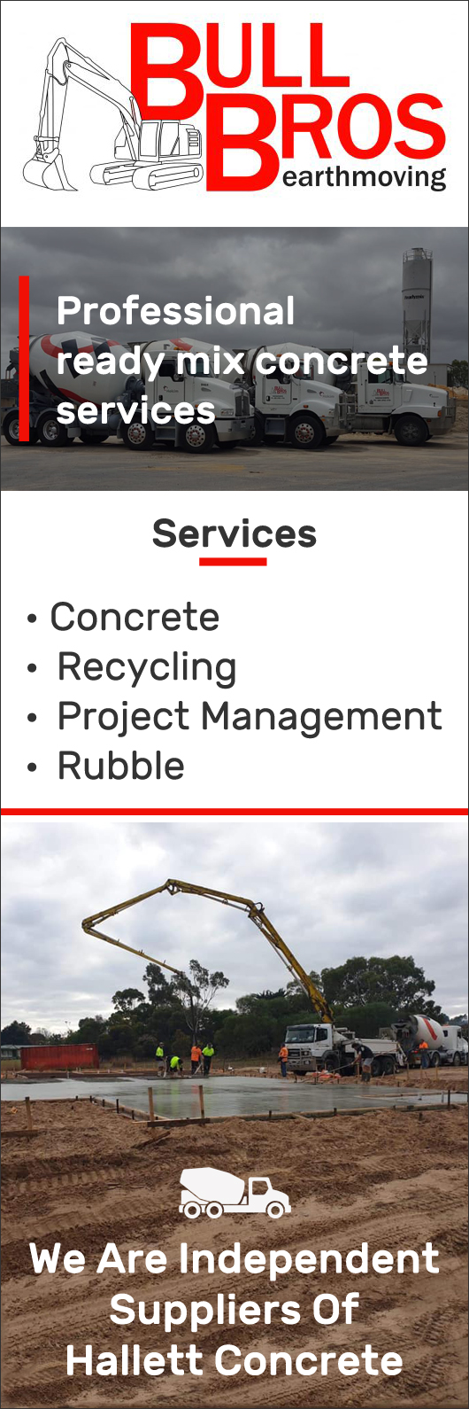 Bull Bros Earthmoving - Promotion