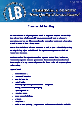 Commercial Painting Information