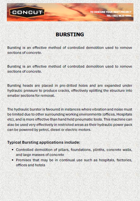 Bursting