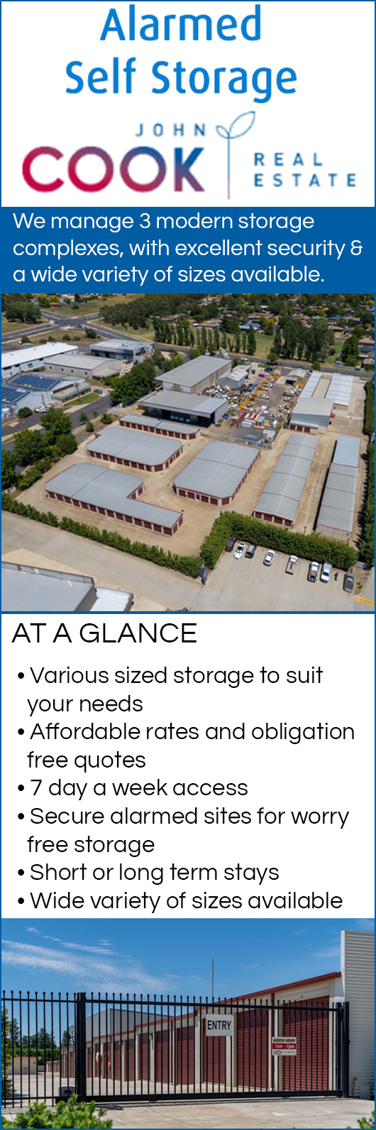 Alarmed Self Storage - Promotion
