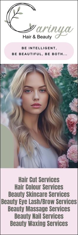 Carinya Hair & Beauty - Promotion