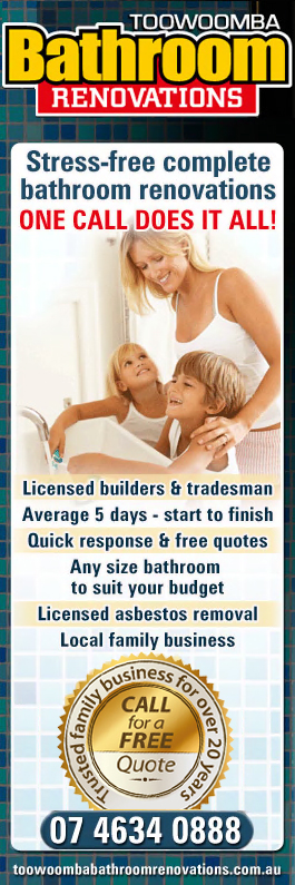 Toowoomba Bathroom Renovations - Promotion