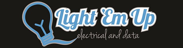 Light 'Em Up Electrical &amp; Data - logo