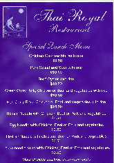 Lunch Specials