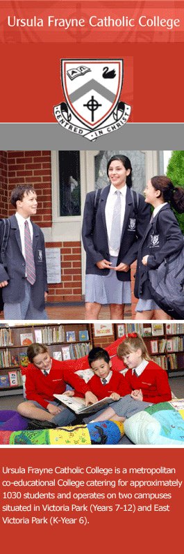 Ursula Frayne Catholic College - Promotion