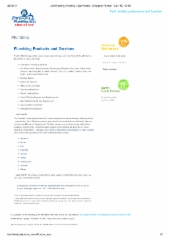 Plumbing and drain services