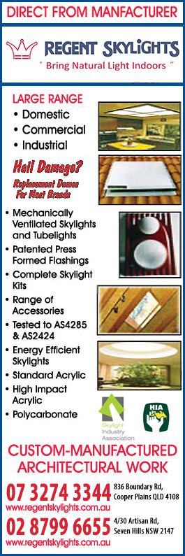 Regent Skylights - Promotion