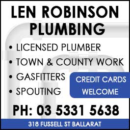 Len Robinson Plumbing - Promotion