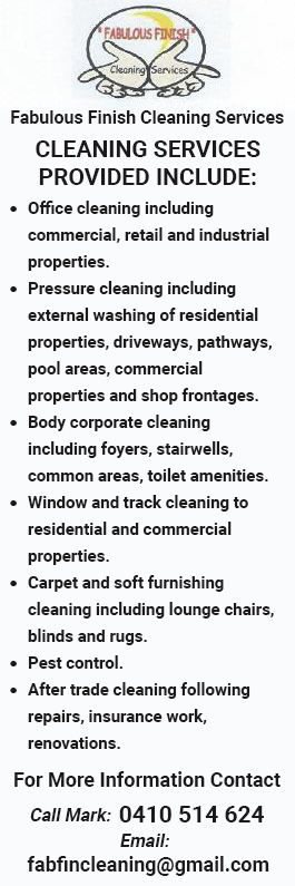 Fabulous Finish Cleaning Services - Promotion